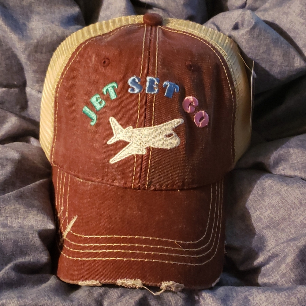 Jet Set Go trucker hat